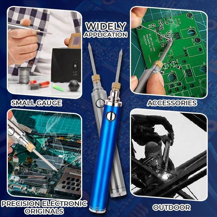 Wireless Charging Iron USB 5V Wireless Rechargeable Soldering Irons 510 Interface Outdoor Portable Welding Repair Tools 4 Colors